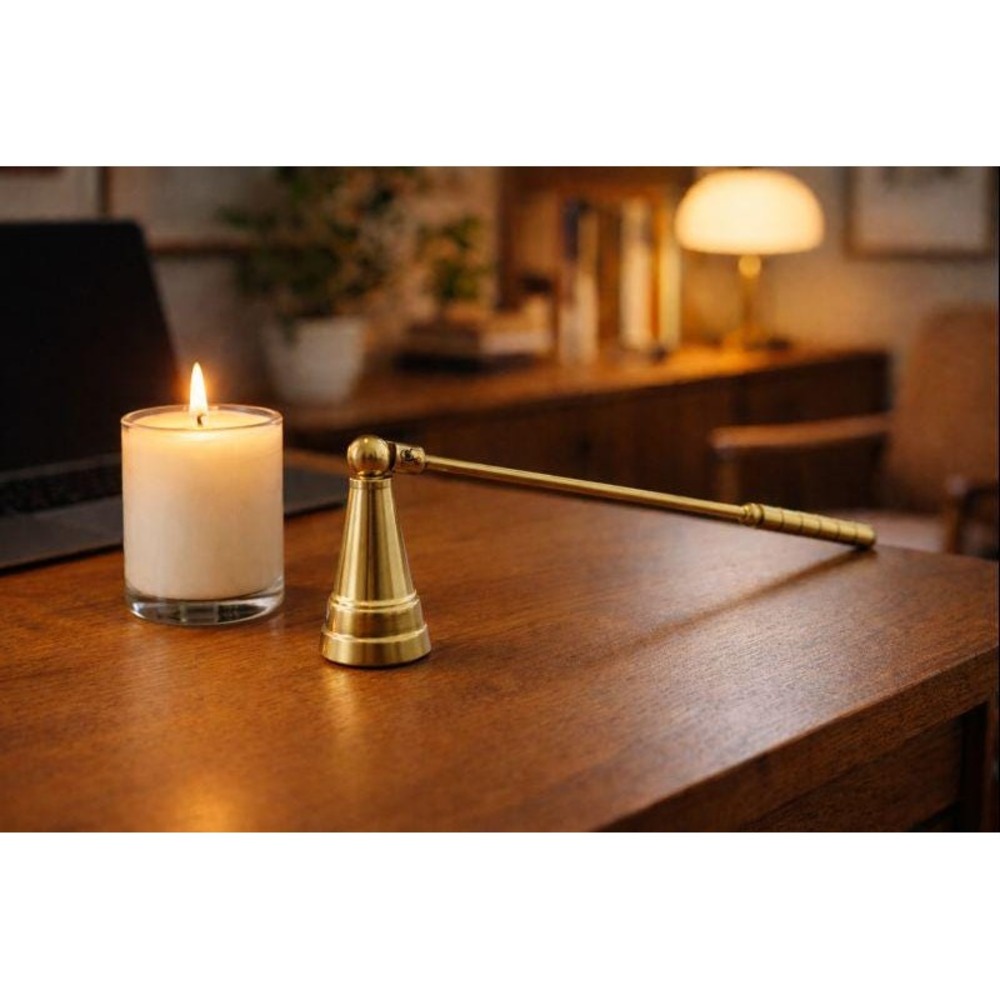 Vintage Brass Candle Snuffer